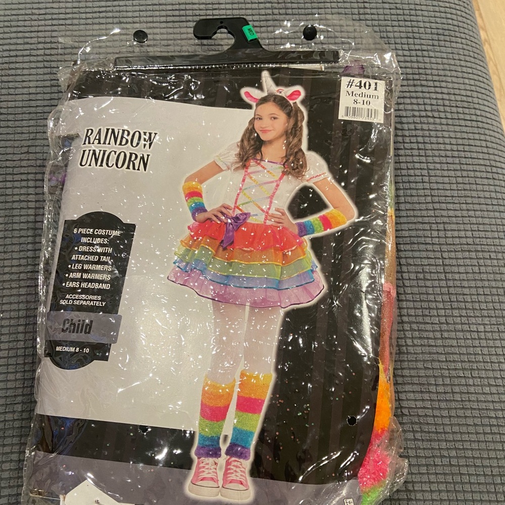 Girls unicorn costume